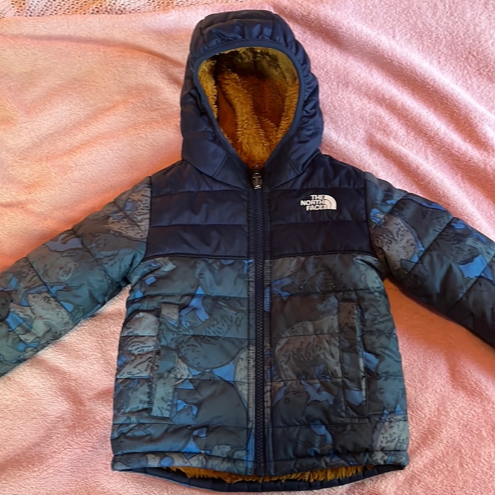 Northface reversible toddler winter coat